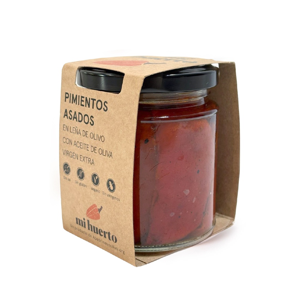 Pimientos asados en AOVE 230 g