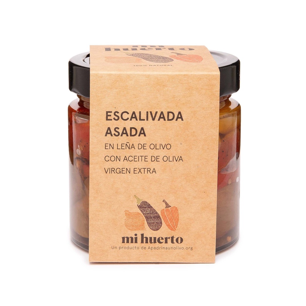 Escalivada asada a la leña de Olivo en AOVE (1 uds. x 315g)
